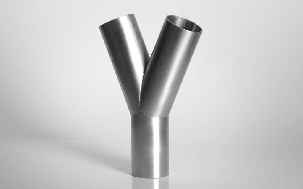Y-pieces 45°/30° stainless steel (1.4301) - Other dimensions and special productions available on request.
