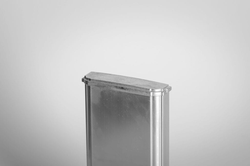 Krytka - Označenie: K78F
Materiál: zinkový tlakový odliatok (GdZnAl4Cu1)
Info: plochá

