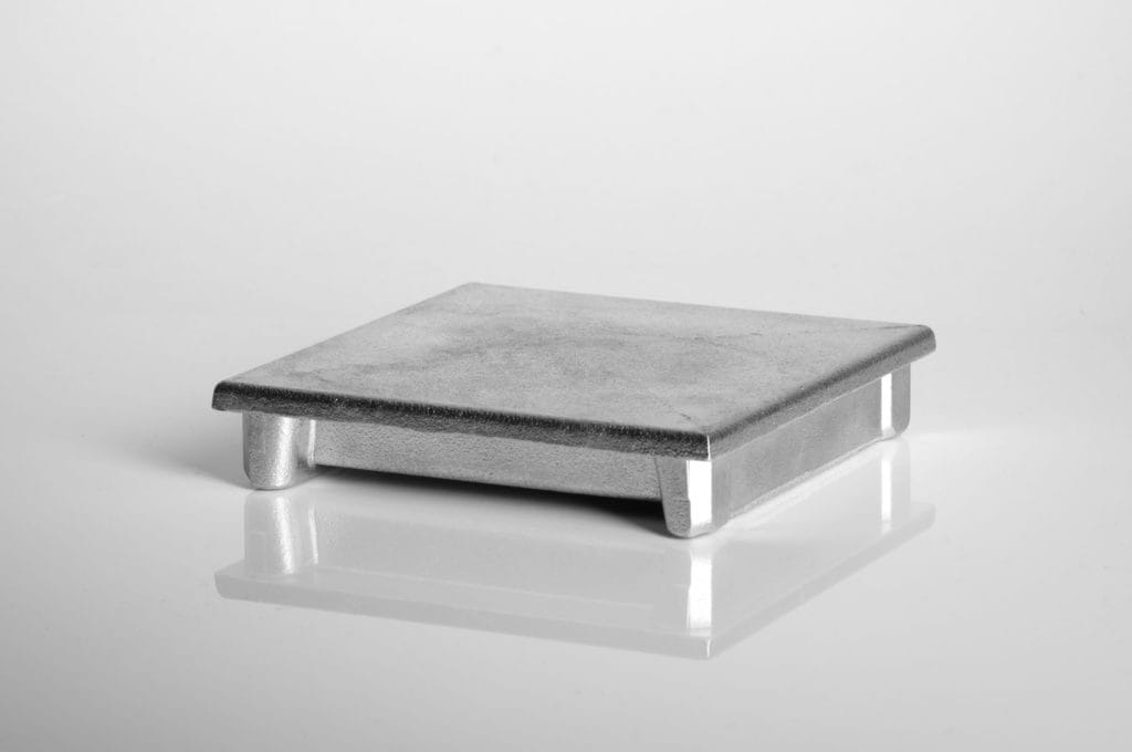 Pyramid cap - Designation: light 100
Material: casted aluminium
Info: for square tubes 100 x 100 x 3 mm
