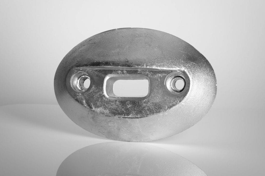 Door shoe - Dimension: 170 x 110 x 40 mm
Material: casted aluminium
Info: for R05
